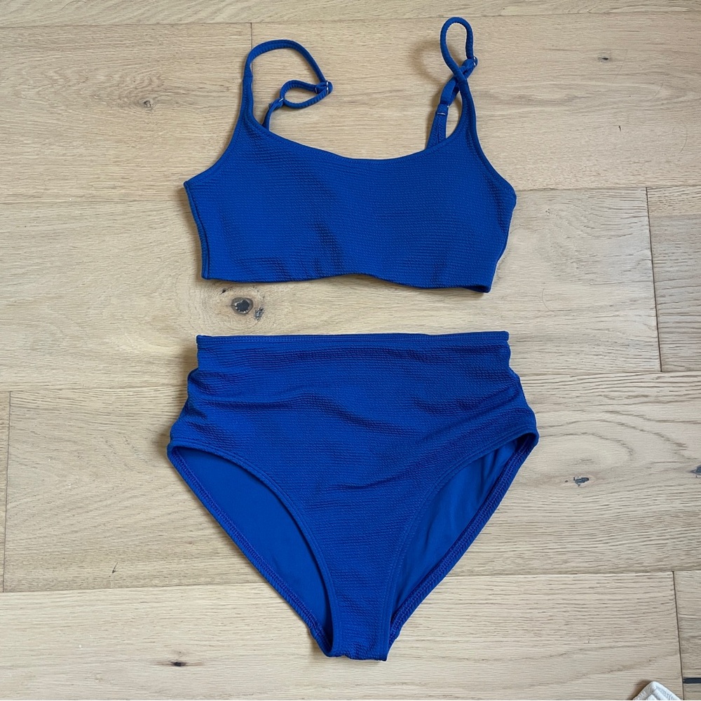 H&M Royal Blue Bikini Set XS